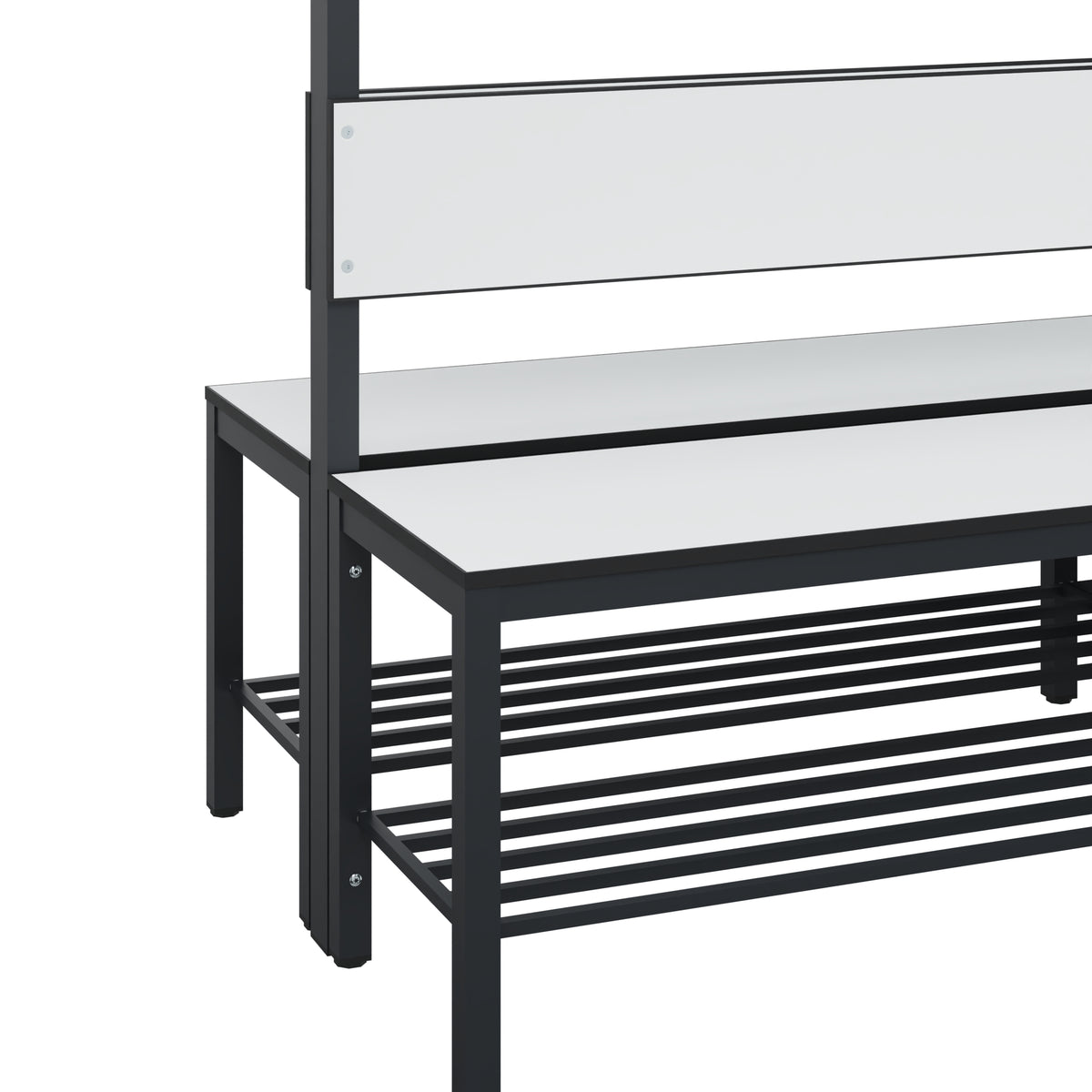 C+P Garderobenbank Solid HPL, 1716x1000x770mm