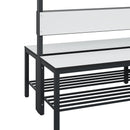 C+P Garderobenbank Solid HPL, 1716x1000x770mm