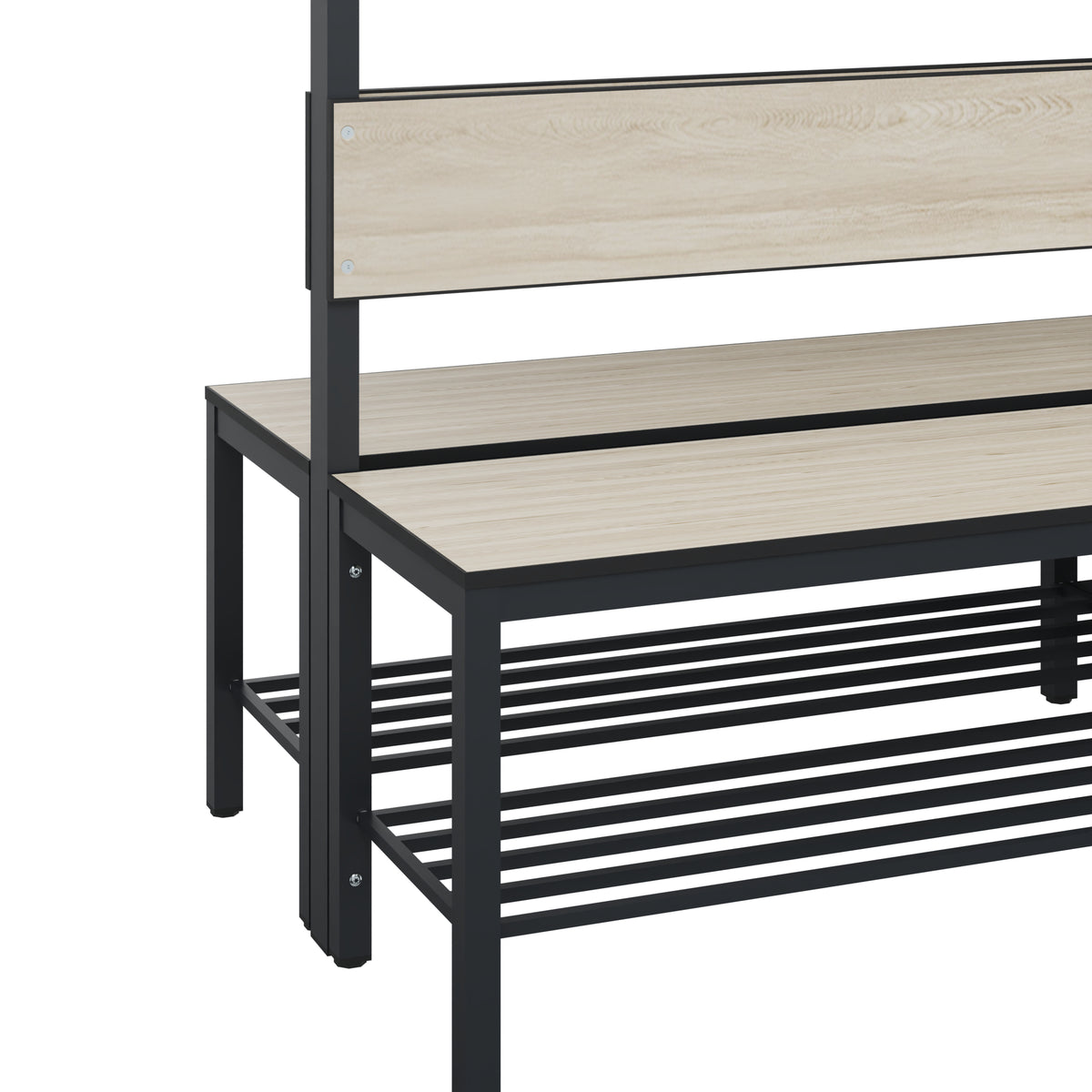 C+P Garderobenbank Solid HPL, 1716x1000x770mm