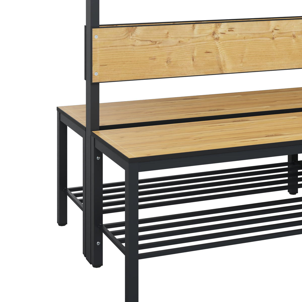 C+P Garderobenbank Solid HPL, 1716x1000x770mm