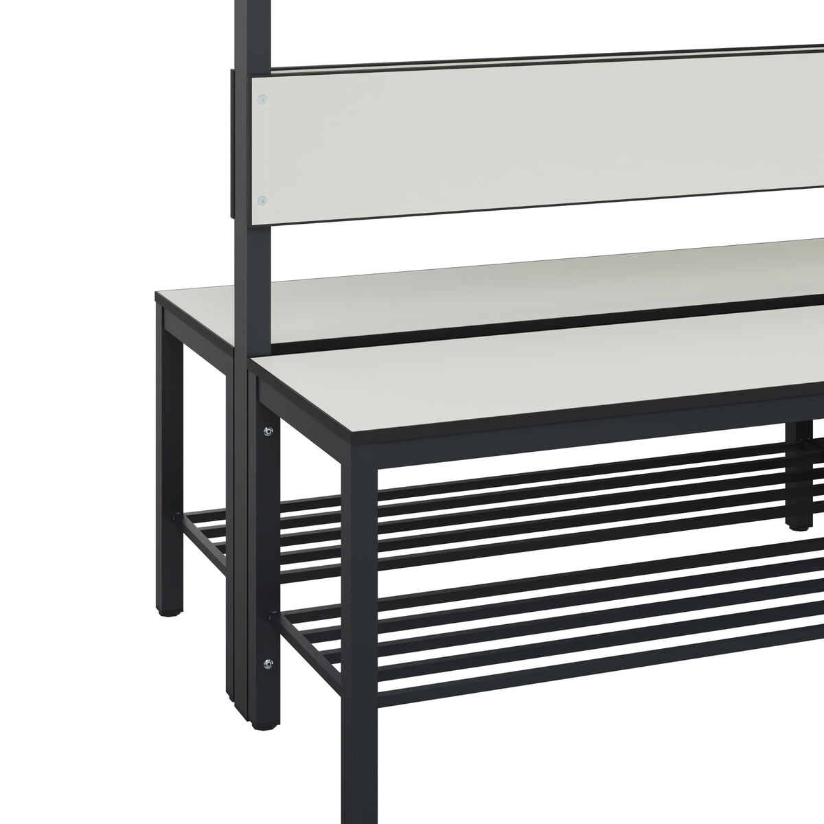 C+P Garderobenbank Solid HPL, 1716x1000x770mm
