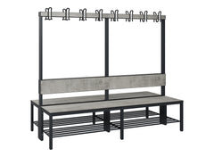 C+P Garderobenbank Solid HPL, 1716x1000x770mm – Vorschau 22