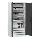 C+P Akkuladeschrank Serie 89, H1950xB930xT500mm