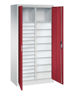 C+P Werkzeugschrank Acurado, 1950x930x500mm, 7035/7016 – Vorschau 7