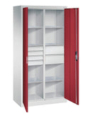 C+P Werkzeugschrank Acurado, 1950x930x500mm, 7035/5023