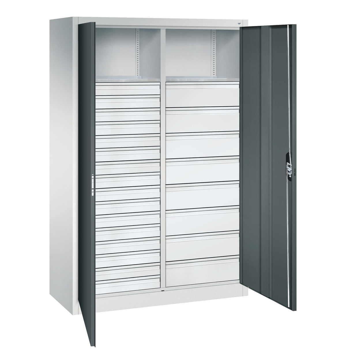 C+P Werkzeugschrank Acurado, 1950x930x500mm, 7035/7016