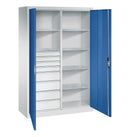 C+P Werkzeugschrank Acurado, 1950x930x500mm, 7035/6011