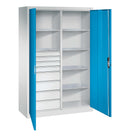 C+P Werkzeugschrank Acurado, 1950x930x500mm, 7035/6011