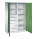 C+P Werkzeugschrank Acurado, 1950x930x500mm, 7035/6011