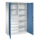 C+P Werkzeugschrank Acurado, 1950x930x500mm, 7035/6011