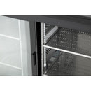 Polar Serie U 2-türiger Barkühlschrank 350L