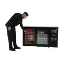 Polar Serie U 2-türiger Barkühlschrank 350L