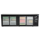 Polar Serie U 4-türiger Barkühlschrank 698Ltr