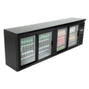 Polar Serie U 4-türiger Barkühlschrank 698Ltr