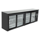 Polar Serie U 4-türiger Barkühlschrank 698Ltr