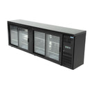 Polar Serie U 4-türiger Barkühlschrank 698Ltr