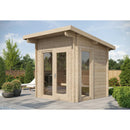 Fjordholz Sauna Cabin Model Cube Panorama