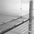Polar Serie G Kühlschrank Edelstahl mit geteilten Türen 1200L