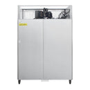 Polar Serie G Gefrierschrank Edelstahl mit geteilten Türen 1200L