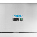 Polar Serie G Gefrierschrank Edelstahl mit geteilten Türen 1200L