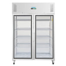 Polar Serie G Gastro Kühlvitrine 2-türig 1200L