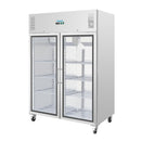 Polar Serie G Gastro Kühlvitrine 2-türig 1200L