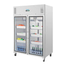 Polar Serie G Gastro Kühlvitrine 2-türig 1200L