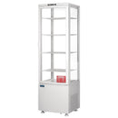 Polar Serie C Energieeffizienter Kühlschrank mit gebogener Tür Weiß 235L