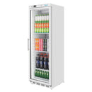 Polar Serie C Kühlvitrine Weiß 400L