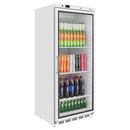 Polar Serie C Aufrechte Kühlvitrine Weiß 600L