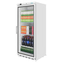 Polar Serie C Aufrechte Kühlvitrine Weiß 600L