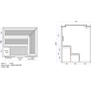 EAGO AWT E1241B rote Zeder 200x170 9kW Kivi