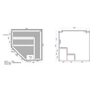 EAGO AWT E1242 XL rote Zeder 250x250 12kW EOS Cubo