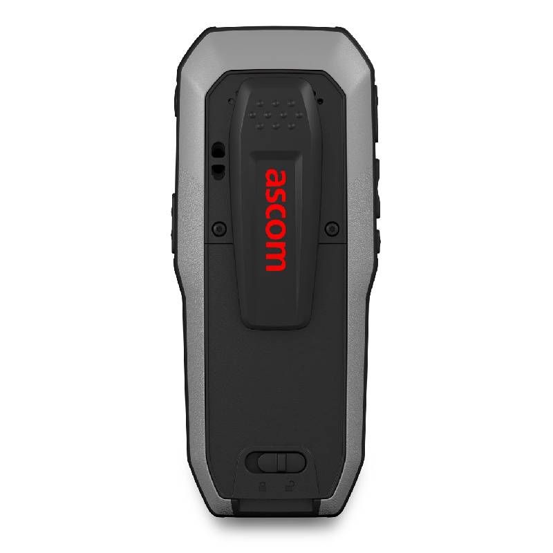 ASCOM d83 Talker - Widerstandsfähiges DECT-Handset (2,4" LED-Farbdisplay | Bluetooth | Adaptive Rauschunterdrückung | Breitbandaudio | IP65) - in schwarz