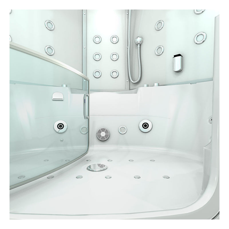 Acqua Vapore Dampfdusche Whirlpool Dusche Duschkabine K60-WS-EH-EC-SC 140x140cm