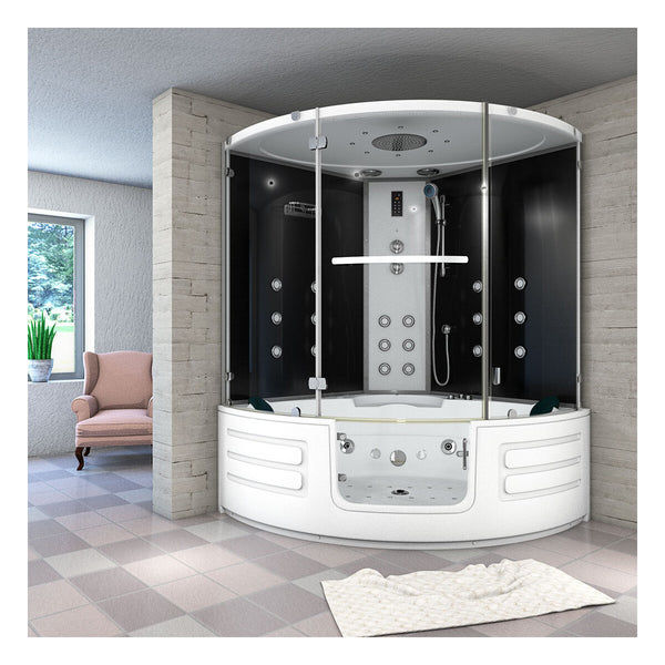Acqua Vapore Dampfdusche Whirlpool Dusche Duschkabine K70-SW-EH 150x150cm 610