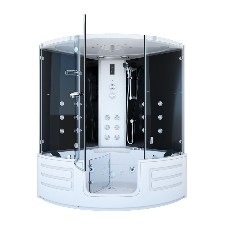 Acqua Vapore Dampfdusche Whirlpool Dusche Duschkabine K70-SW-EH-EC-SC 150x150cm