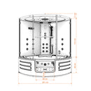 Acqua Vapore Dampfdusche Whirlpool Dusche Duschkabine K70-SW-EH-EC-SC 150x150cm