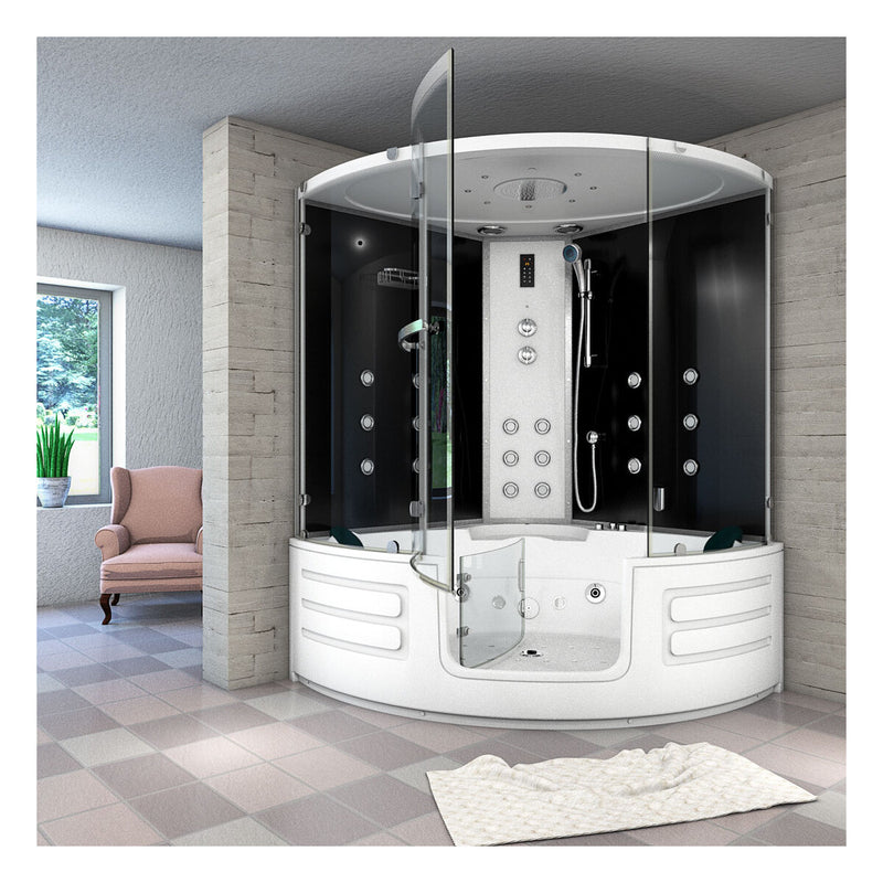 Acqua Vapore Dampfdusche Whirlpool Dusche Duschkabine K70-SW-EH-SC 150x150cm aktive Schlauch-Reinigung