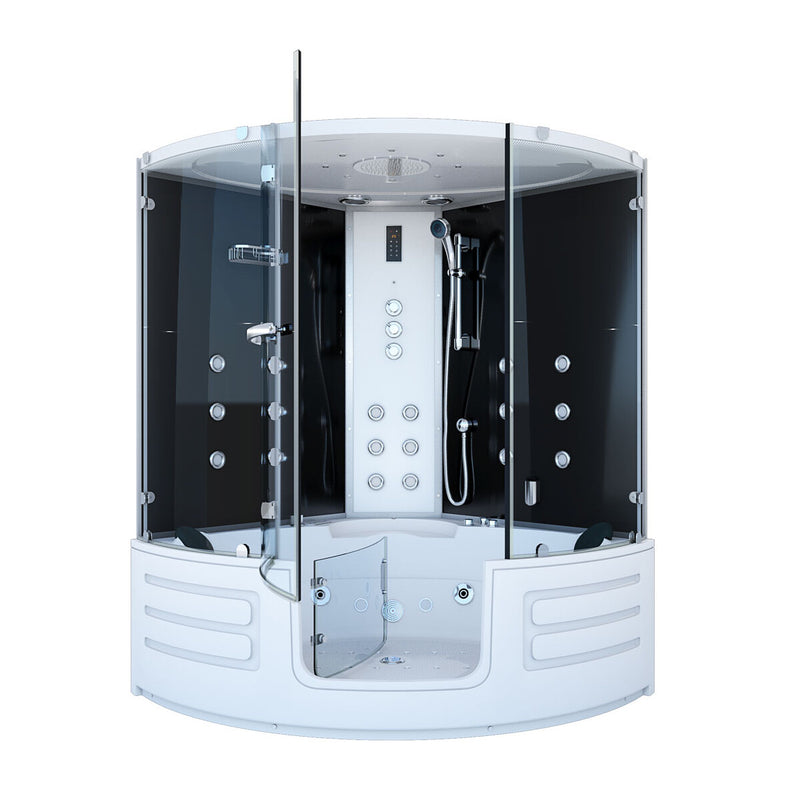 Acqua Vapore Dampfdusche Whirlpool Dusche Duschkabine K70-SW-TH-EC-SC 150x150cm