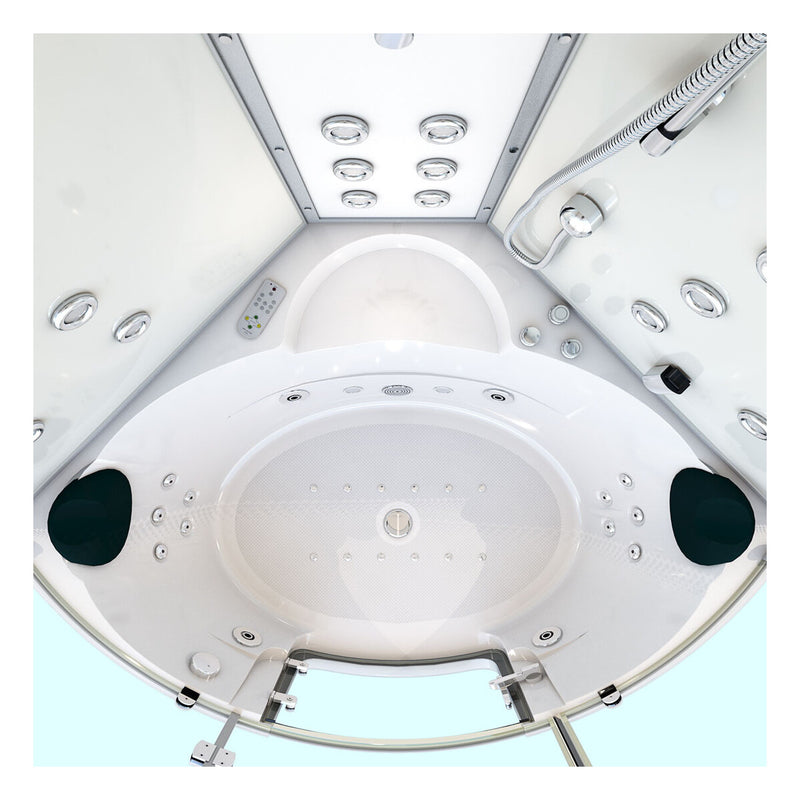 Acqua Vapore Dampfdusche Whirlpool Dusche Duschkabine K70-WS-TH 150x150cm 626