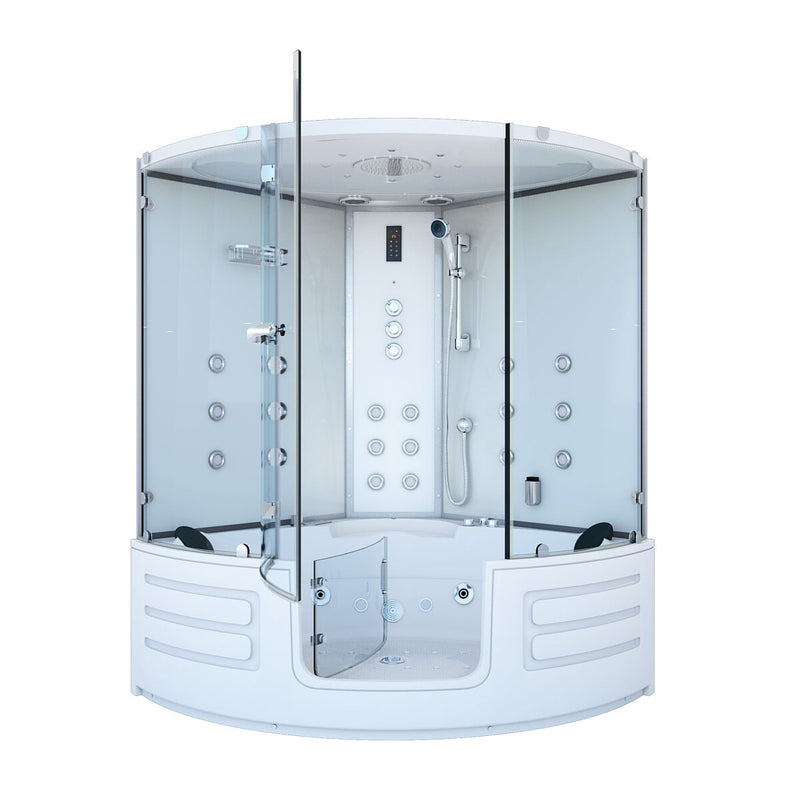 Acqua Vapore Dampfdusche Whirlpool Dusche Duschkabine K70-WS-TH-SC 150x150cm