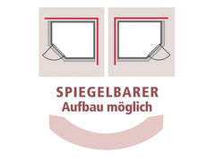 Karibu Sauna Daria Plug & Play 3,6 kW Bio Ofen, ext. Steuerung - ohne Dachkranz - Klarglas Ganzgla – Vorschau 8