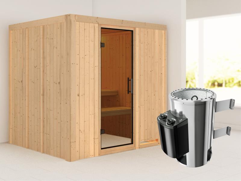 Karibu Sauna Daria Plug & Play