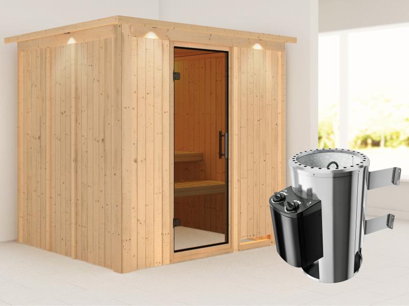 Karibu Sauna Daria Plug & Play