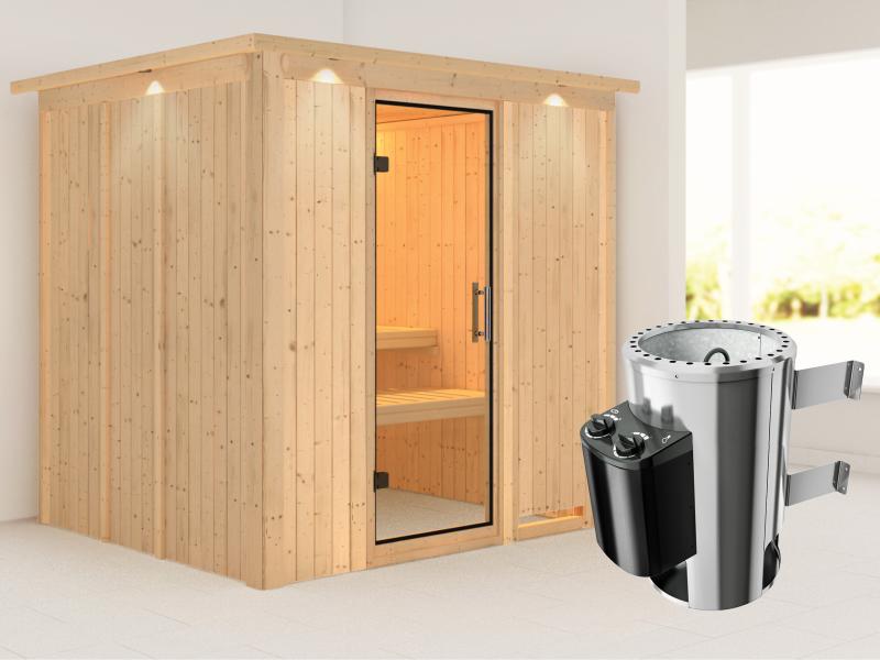 Karibu Sauna Daria Plug & Play