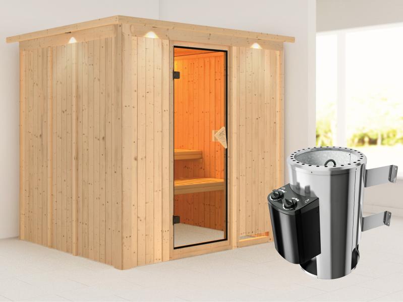 Karibu Sauna Daria Plug & Play