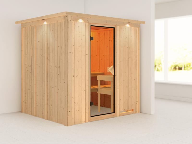 Karibu Sauna Daria Plug & Play