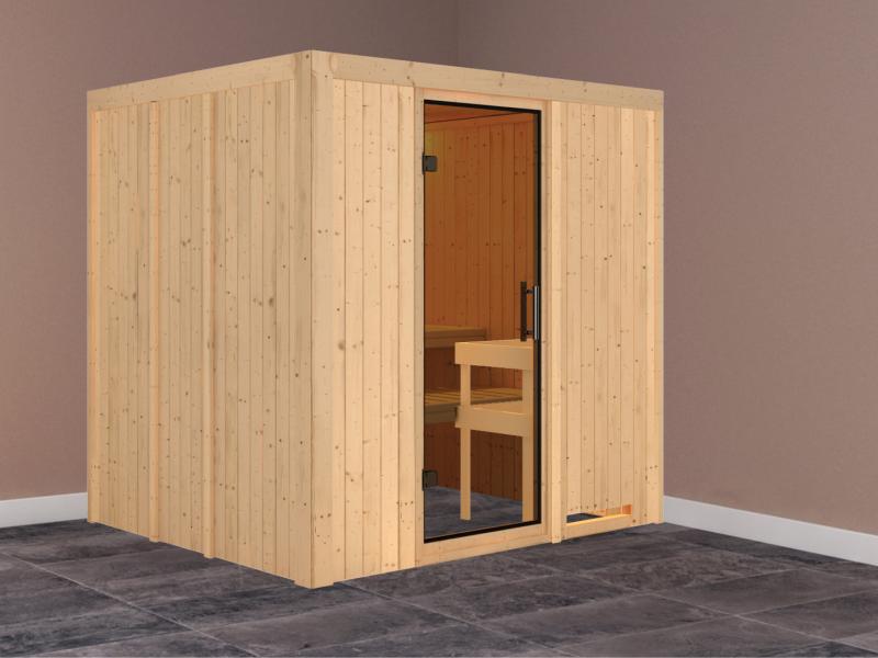 Karibu Sauna Daria Plug & Play