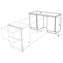 Fisher & Paykel Doppelte Schublade Spülmaschine DD60DHI9 integrierbar